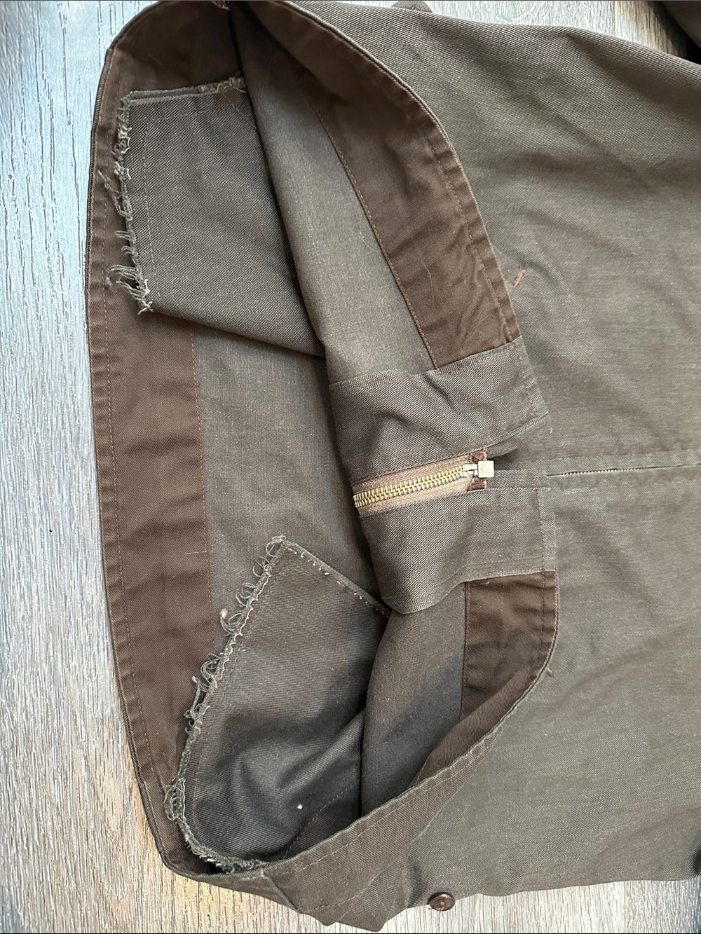 Canadian Vintage Brown Lighweight Shop Jacket - Picture 7 of 8